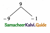 Samacheer Kalvi 10th Maths Guide Chapter 3 Algebra Ex 3.13 1