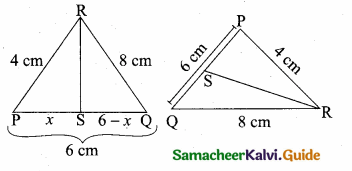 Samacheer Kalvi 10th Maths Guide Chapter 4 Geometry Additional Questions 2