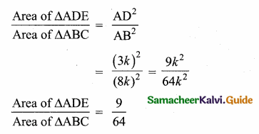 Samacheer Kalvi 10th Maths Guide Chapter 4 Geometry Additional Questions 46