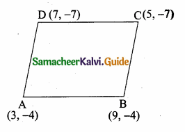 Samacheer Kalvi 10th Maths Guide Chapter 5 Coordinate Geometry Ex 5.2 11