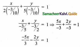 Samacheer Kalvi 10th Maths Guide Chapter 5 Coordinate Geometry Ex 5.3 12