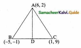 Samacheer Kalvi 10th Maths Guide Chapter 5 Coordinate Geometry Ex 5.3 7