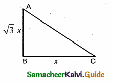 Samacheer Kalvi 10th Maths Guide Chapter 6 Trigonometry Ex 6.5 8