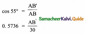Samacheer Kalvi 10th Maths Guide Chapter 6 Trigonometry Unit Exercise 6 9