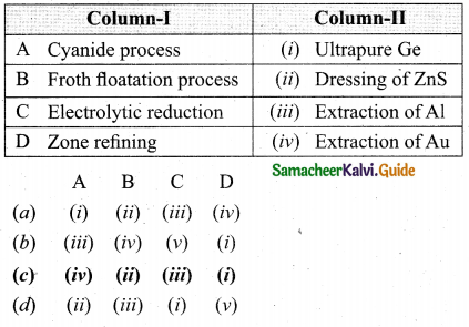 Tamil Nadu 12th Chemistry Model Question Paper 1 English Medium - 1