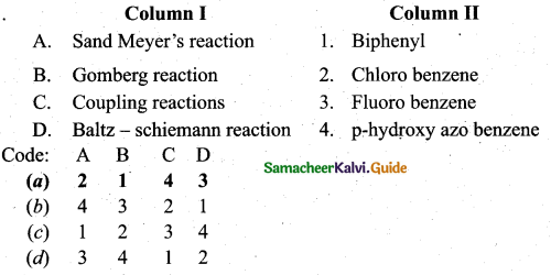 Tamil Nadu 12th Chemistry Model Question Paper 5 English Medium - 7