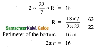 Samacheer Kalvi 10th Maths Guide Chapter 7 Mensuration Unit Exercise 7 Q7