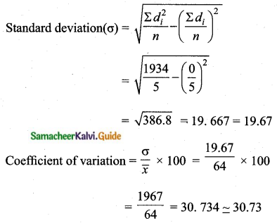 Samacheer Kalvi 10th Maths Guide Chapter 8 Statistics and Probability Additional Questions LAQ 6.4