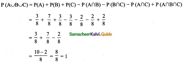 Samacheer Kalvi 10th Maths Guide Chapter 8 Statistics and Probability Ex 8.4 Q12.2