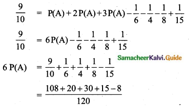 Samacheer Kalvi 10th Maths Guide Chapter 8 Statistics and Probability Ex 8.4 Q13