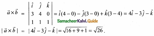 Tamil Nadu 11th Maths Model Question Paper 5 English Medium