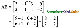 Samacheer Kalvi 11th Business Maths Guide Chapter 1 Matrices and Determinants Ex 1.1 Q4