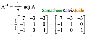 Samacheer Kalvi 11th Business Maths Guide Chapter 1 Matrices and Determinants Ex 1.2 Q2.2