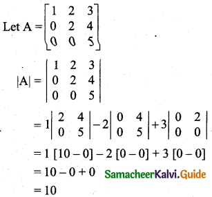 Samacheer Kalvi 11th Business Maths Guide Chapter 1 Matrices and Determinants Ex 1.2 Q3.2