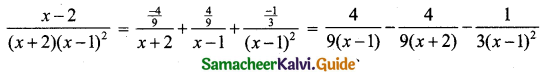 Samacheer Kalvi 11th Business Maths Guide Chapter 2 Algebra Ex 2.1 Q5.1