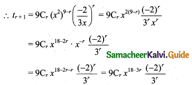 Samacheer Kalvi 11th Business Maths Guide Chapter 2 Algebra Ex 2.6 Q5