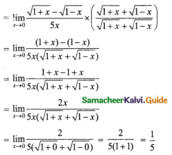 Samacheer Kalvi 11th Business Maths Guide Chapter 5 Differential Calculus Ex 5.2 Q1.4