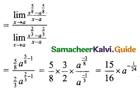 Samacheer Kalvi 11th Business Maths Guide Chapter 5 Differential Calculus Ex 5.2 Q1.6