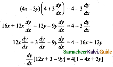 Samacheer Kalvi 11th Business Maths Guide Chapter 5 Differential Calculus Ex 5.6 Q3.1