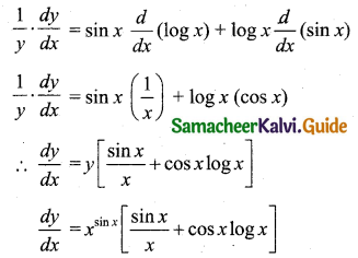 Samacheer Kalvi 11th Business Maths Guide Chapter 5 Differential Calculus Ex 5.7 Q1