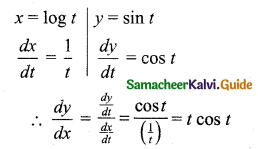 Samacheer Kalvi 11th Business Maths Guide Chapter 5 Differential Calculus Ex 5.8 Q1.1