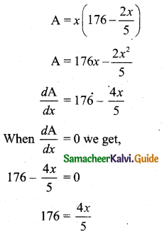 Samacheer Kalvi 11th Business Maths Guide Chapter 6 Applications of Differentiation Ex 6.2 Q4.1