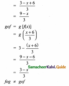 Samacheer Kalvi 10th Maths Guide Chapter 1 Relations and Functions Ex 1.5 1