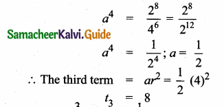 Samacheer Kalvi 10th Maths Guide Chapter 2 Numbers and Sequences Additional Questions 4