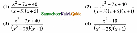 Samacheer Kalvi 10th Maths Guide Chapter 3 Algebra Ex 3.19 5