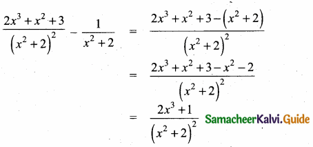 Samacheer Kalvi 10th Maths Guide Chapter 3 Algebra Ex 3.6 6