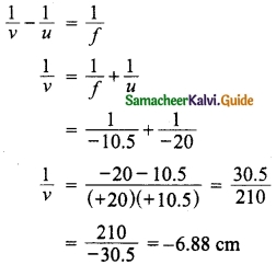 Samacheer Kalvi 10th Science Guide Chapter 2 Optics 45