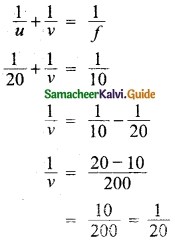 Samacheer Kalvi 10th Science Guide Chapter 2 Optics 9