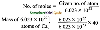 Samacheer Kalvi 10th Science Guide Chapter 7 Atoms and Molecules 23