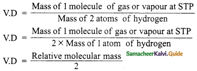 Samacheer Kalvi 10th Science Guide Chapter 7 Atoms and Molecules 9