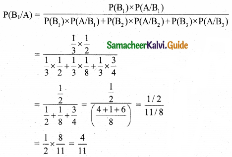 Samacheer Kalvi 11th Business Maths Guide Chapter 8 Descriptive Statistics and Probability Ex 8.2 Q9