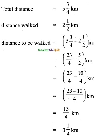 Samacheer Kalvi 6th Maths Guide Term 3 Chapter 1 Fractions Ex 1.2 2