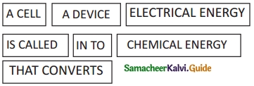 Samacheer Kalvi 6th Science Guide Term 2 Chapter 2 Electricity 6