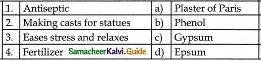 Samacheer Kalvi 6th Science Guide Term 3 Chapter 3 Chemistry in Everyday Life 3