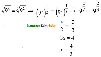Samacheer Kalvi 9th Maths Guide Chapter 2 Real Numbers Ex 2.9 2