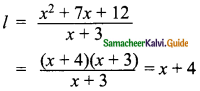 Samacheer Kalvi 9th Maths Guide Chapter 3 Algebra Ex 3.7 5