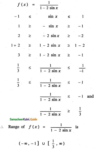 Samacheer Kalvi 11th Maths Guide Chapter 1 Sets, Relations and Functions Ex 1.5 9