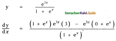 Samacheer Kalvi 11th Maths Guide Chapter 10 Differentiability and Methods of Differentiation Ex 10.3 13