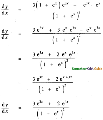 Samacheer Kalvi 11th Maths Guide Chapter 10 Differentiability and Methods of Differentiation Ex 10.3 14