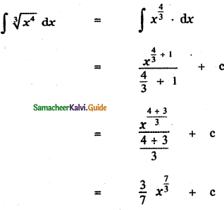 Samacheer Kalvi 11th Maths Guide Chapter 11 Integral Calculus Ex 11.1 3