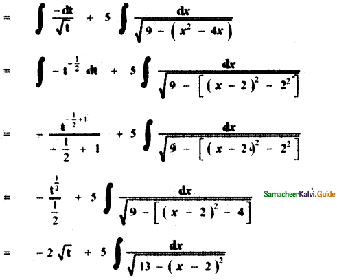 Samacheer Kalvi 11th Maths Guide Chapter 11 Integral Calculus Ex 11.11 10