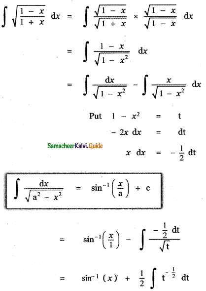 Samacheer Kalvi 11th Maths Guide Chapter 11 Integral Calculus Ex 11.13 39