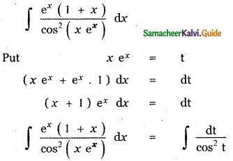 Samacheer Kalvi 11th Maths Guide Chapter 11 Integral Calculus Ex 11.13 6