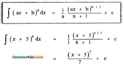 Samacheer Kalvi 11th Maths Guide Chapter 11 Integral Calculus Ex 11.2 1