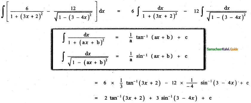 Samacheer Kalvi 11th Maths Guide Chapter 11 Integral Calculus Ex 11.3 9