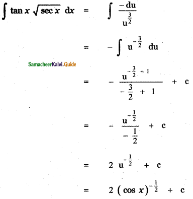 Samacheer Kalvi 11th Maths Guide Chapter 11 Integral Calculus Ex 11.6 24